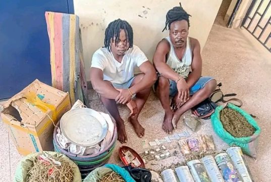 Two suspected drug dealers arrested in Kilifi