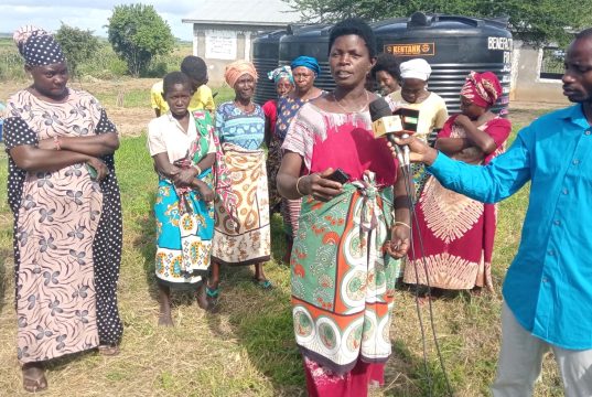 Italian-funded water project brings relief to Chasimba residents