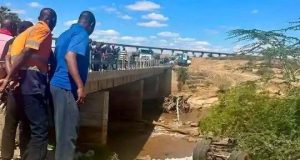 Driver dies after wheat trailer plunges into Tsavo river
