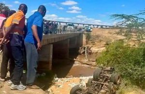 Driver dies after wheat trailer plunges into Tsavo river