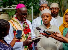 Muslim Clerics Welcome Coadjutor Archbishop Dominic Kimengich to Mombasa