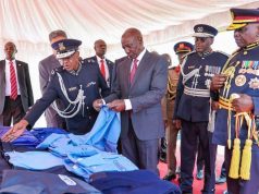 Ruto warns new police officers against corruption, excessive force