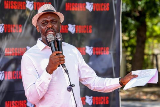 Rights Groups push parliament to criminalise enforced disappearances