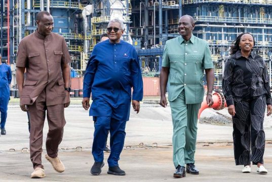 Dangote refinery takes off in Lamu despite court battle