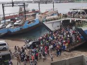 Panic at Likoni ferry as MV Likoni struggles to dock