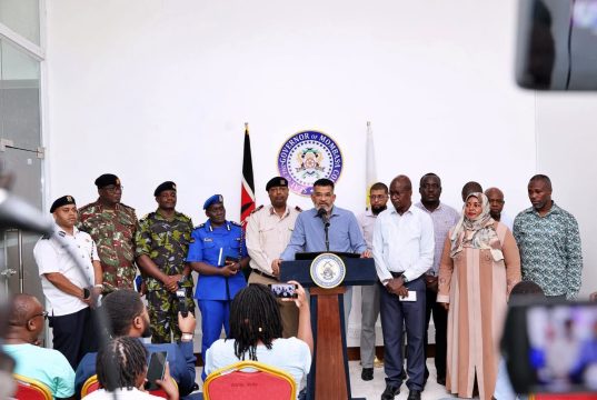 Mombasa activates Multi-Agency plan ahead of expected heavy rains