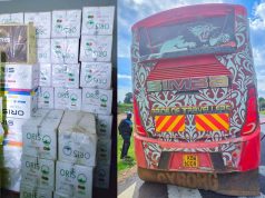 KRA seizes sh46.7 million smuggled goods in bus