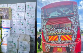 KRA seizes sh46.7 million smuggled goods in bus