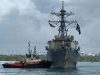 US guided-missile destroyer USS Ross arrives in Mombasa