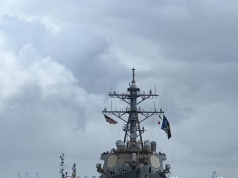 US guided-missile destroyer USS Ross arrives in Mombasa
