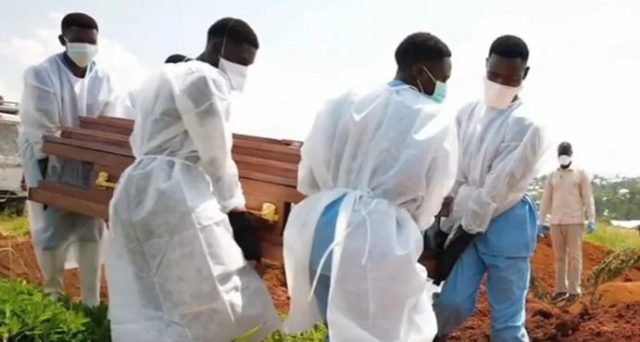 EBOLA BODY- PHOTO