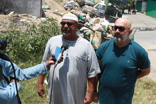 Mombasa residents demand removal of dumpsite near Busy Bee school
