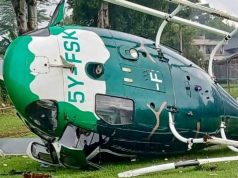 PS Ng’eno among survivors of KFS helicopter crash in Kericho