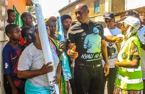 Saido steps up trader support, voter registration in Nyali