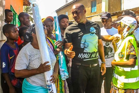 Saido steps up trader support, voter registration in Nyali
