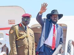 Kiir in Nairobi for talks on S. Sudan elections, Lamu refinery