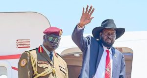 Kiir in Nairobi for talks on S. Sudan elections, Lamu refinery