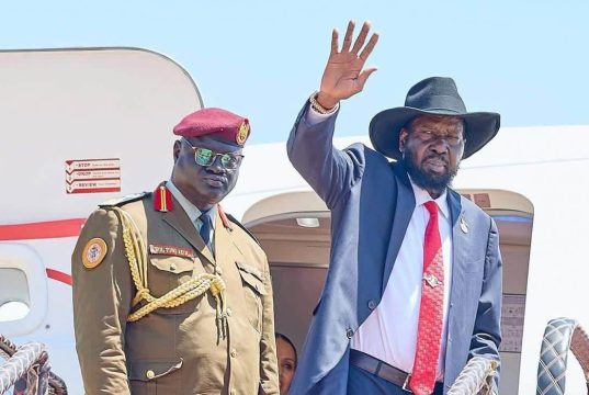 Kiir in Nairobi for talks on S. Sudan elections, Lamu refinery