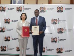 China hands Kenya USD 2 Million Grant for Ebola preparedness and Drought response