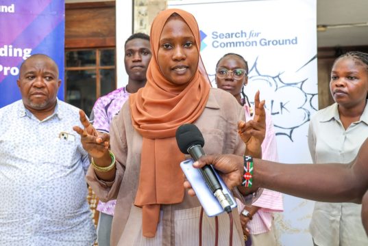 Mombasa youth urged to shun drugs and champion peace